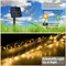 12M 100LEDs Soft Tube Solar Rope Lights Outdoor Waterproof LED PVC Fairy String